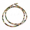 Natural Indian Agate Round Beads Strands X-G-N0166-23-3mm-3