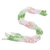 Electroplate Glass Beads Strands EGLA-D300-06-6mm-02-1