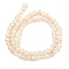 Natural Cultured Freshwater Pearl Beads Strands PEAR-L034-05-4
