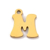 201 Stainless Steel Charms STAS-U016-01G-M-1