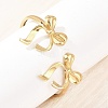 304 Stainless Steel Cuff Bangles for Women LS-BJEW-A147-01C-G-1