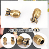  2Pcs Brass Beads KK-NB0002-91-5