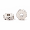 201 Stainless Steel Spacer Beads STAS-A057-26B-P-3