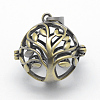 Brass Rack Plating Cage Pendants LS-KK-F722-43AB-RS-1