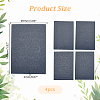 PP Plastic Creasing Plate Sets FIND-WH0152-911D-2