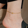 316L Surgical Stainless Steel Charm Anklets for Women FS-WG47470-11-1