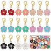 50Pcs Alloy Enamel Pendants Decoration HJEW-SC0001-19-1