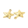 Ion Plating(IP) 304 Stainless Steel Pendants STAS-C003-14G-3