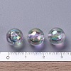 Eco-Friendly Transparent Acrylic Beads PL735-2-4