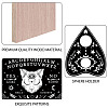 Printed Wood Pendulum Dowsing Divination Board Set DJEW-WH0324-074-3