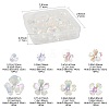 70Pcs Acrylic Bead Caps OACR-FS0002-40-4