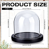 Arch Glass Dome Cover AJEW-WH0596-866C-03-2