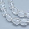 Natural Quartz Crystal Beads Strands G-L552D-15A-2