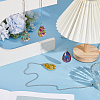 4Pcs 4 Colors Glass Charms HJEW-SP0001-74-4