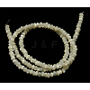 Natural White Shell Beads Strands X-SSHEL-L034-1-2