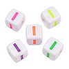 Opaque Acrylic Enamel European Beads AC-ACBA1794-04I-1