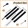 8Pcs 2 Styles  Polyester & Cotton Adjustable Hat Sweatband DIY-BC0013-50A-2
