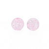 Transparent Crackle Acrylic Beads MACR-S373-66-N02-2