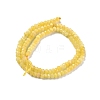 Dyed Natural Malaysia Jade Rondelle Beads Strands X-G-E316-2x4mm-47-3