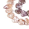 Natural Baroque Keshi Pearl Beads Strands PEAR-N020-P41-02A-4