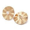 Alloy & Plastic Pearl Stud Earrings for Women EJEW-U028-09G-3