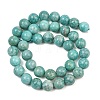 Natural Amazonite Beads Strands G-F461-12-10mm-01-7