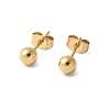 304 Stainless Steel Stud Earrings for Women EJEW-E603-06A-G-1
