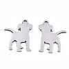 Non-Tarnish 201 Stainless Steel Pendants STAS-S081-050-2