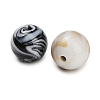 Two Tone Opaque Acrylic Beads AC-CBA6BCC-14-2
