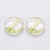 Transparent Acrylic Beads TACR-S154-09A-83-2