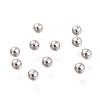 Non-Tarnish 316L Surgical Stainless Steel Beads STAS-H139-02F-P-2