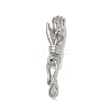 304 Stainless Steel S-Hook Clasps STAS-G373-04P-03-1
