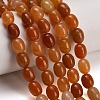 Natural Red Aventurine Beads Strands GG-CBA792A-F01-8x10mm-1