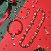 500Pcs Christmas Themed Glass Beads GLAA-YWC0004-05-5