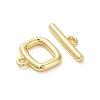 Brass Toggle Clasps KK-M314-07G-3