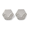 304 Stainless Steel Stud Earrings Findings LS-EJEW-R151-01P-02-1