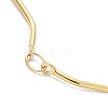 Ion Plating(IP) 304 Stainless Steel Twist Bar Link Chain Bracelet X-BJEW-K226-06G-2