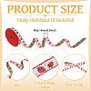 10Yards Polyester Strawberry Ribbon OCOR-TA0003-62B-4
