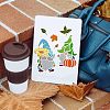 Plastic Reusable Drawing Painting Stencils Templates DIY-WH0202-304-7