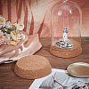 2Pcs Wood Cork Stopper FIND-BC0016-19-4