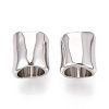 Alloy Large Hole Beads PALLOY-T091-45P-1