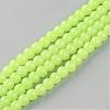 Baking Painted Imitation Jade Glass Round Bead Strands DGLA-Q021-10mm-08-1