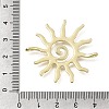Hammered Alloy Pendants PALLOY-B016-03A-G-3