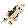 Halloween Alloy Enamel Pendants ENAM-H045-01G-03-2