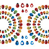 150Pcs 3 Style Plastic Cabochons KY-PJ0001-03-1