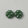 Imitation Jade Glass Beads GLAA-WH0030-49A-1