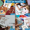 MAYJOYDIY US 1 Set PET Hollow Out Drawing Painting Stencils DIY-MA0004-70A-6