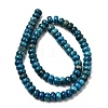 Natural Map Stone/Picasso Stone/Picasso Jasper Beads Strands G-A280-A13-02-3
