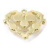 Spray Painted Alloy Pendants PALLOY-D019-11G-01-2