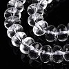 Transparent Glass Beads Strands GLAA-N001-63B-3